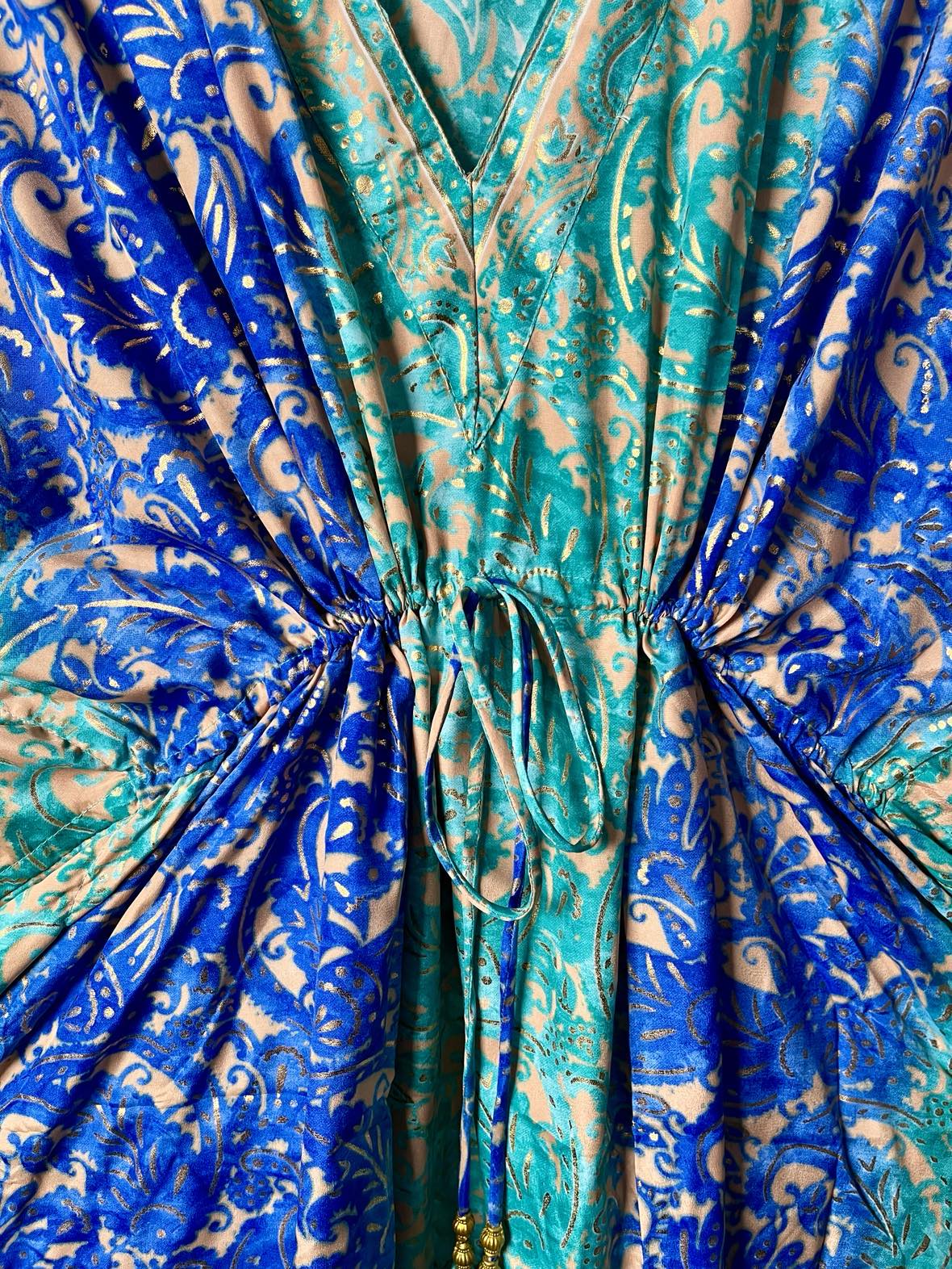 Silk Short Oasis Kaftan