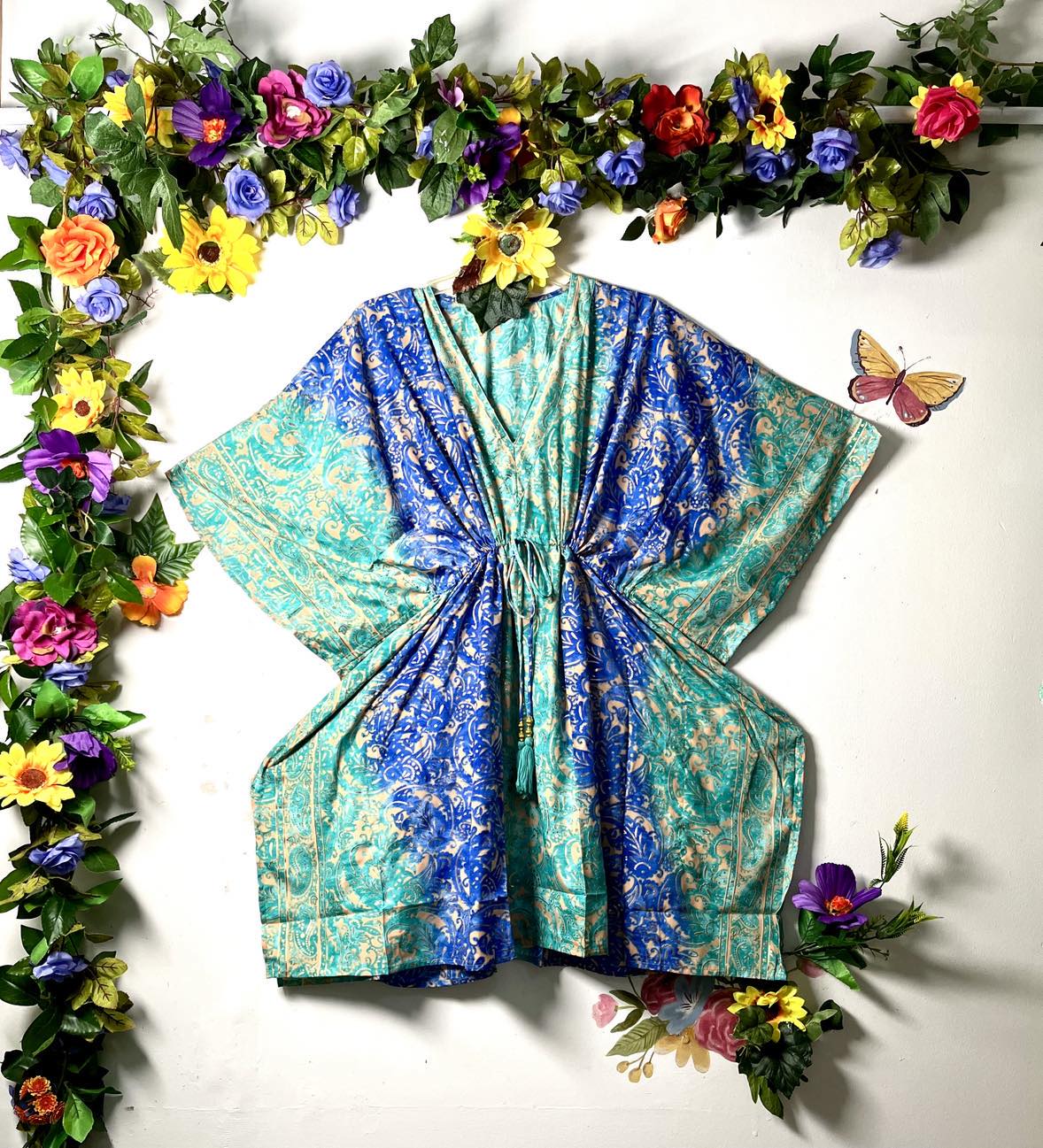 Silk Short Oasis Kaftan