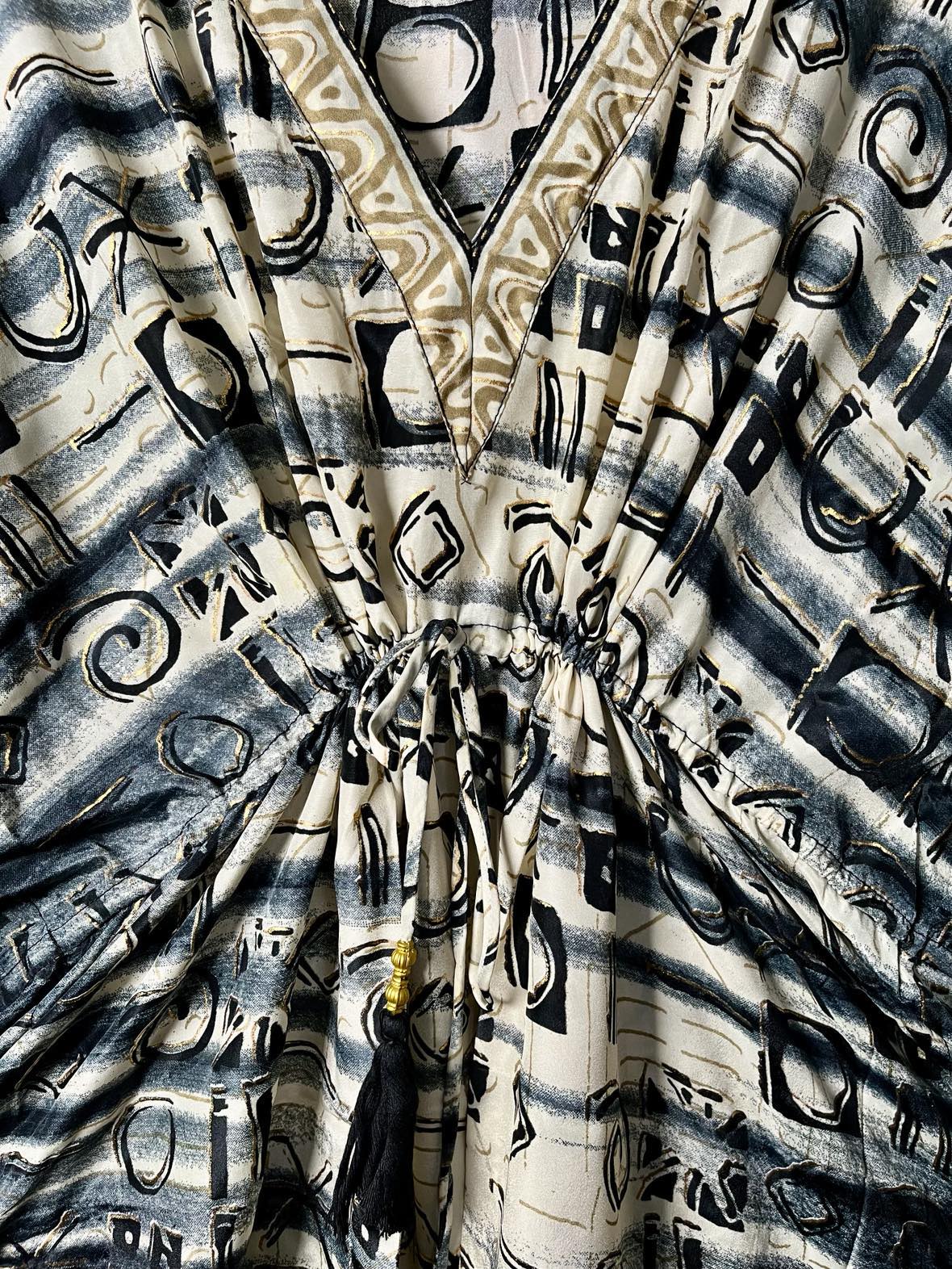 Silk Short Oasis Kaftan