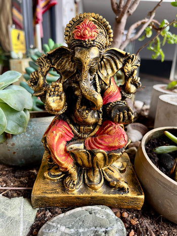 Resin Ganesh 18cm