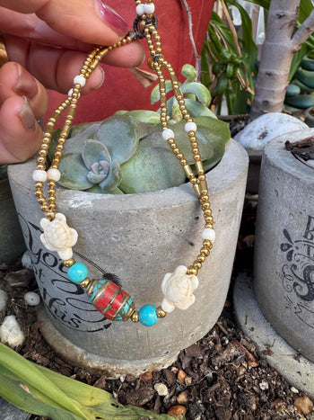 Sacred Turtle Anklet