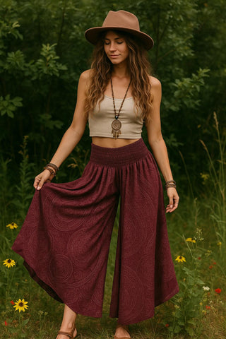 Thai Boho Umbrella Pants