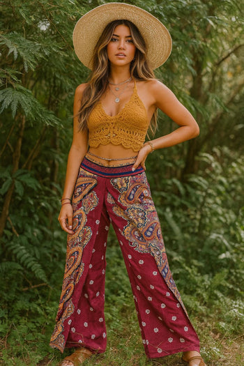 Thai Overlay Tribal Pants