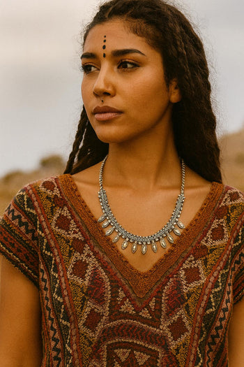 Silver Choker Necklace