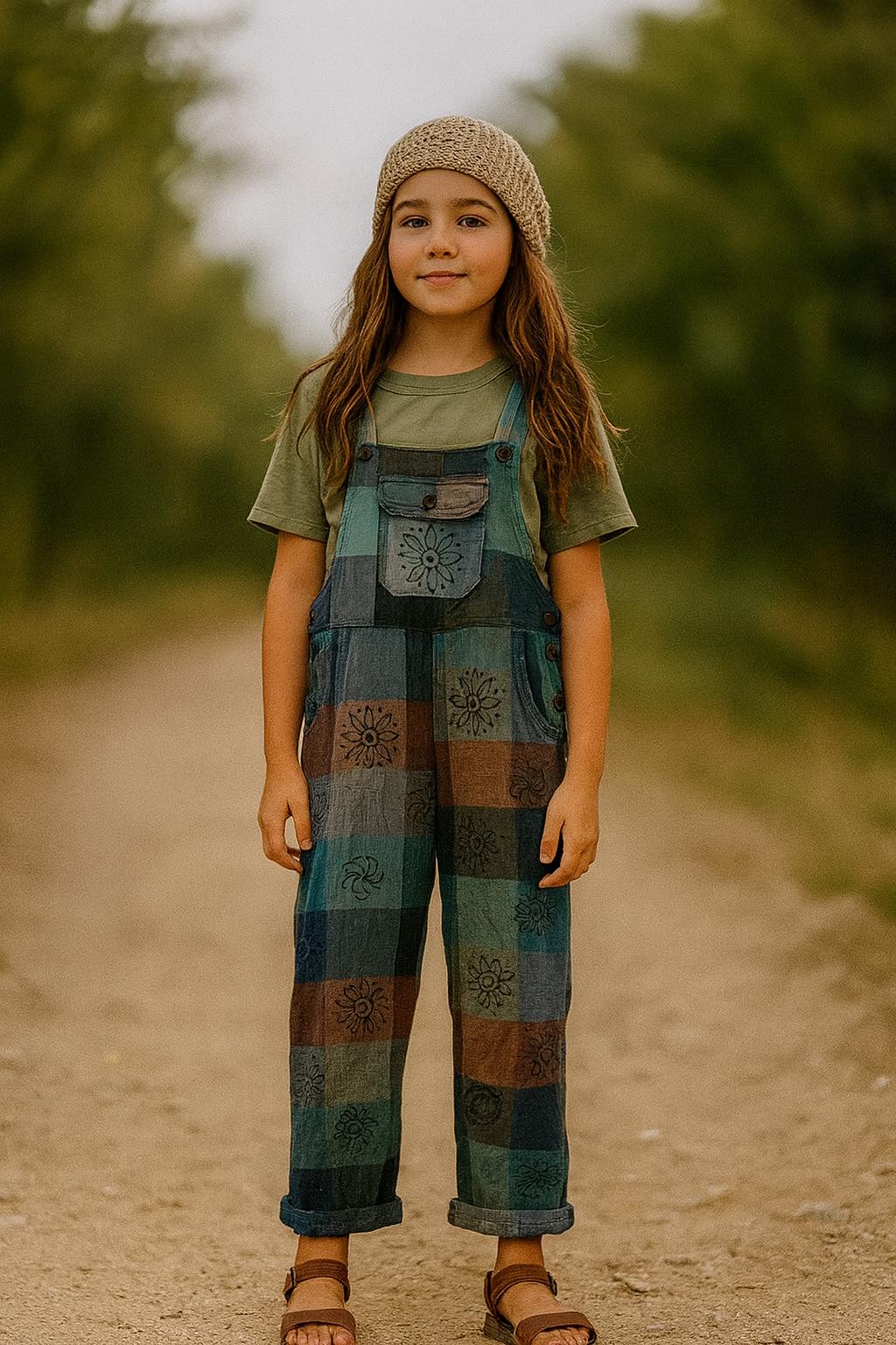 Kiddie Boho Dungarees XXL