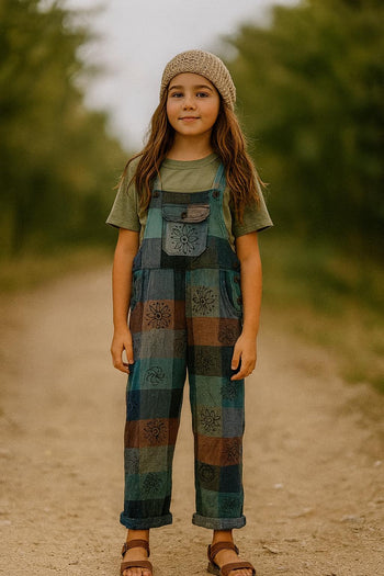 Kiddie Boho Dungarees XXL