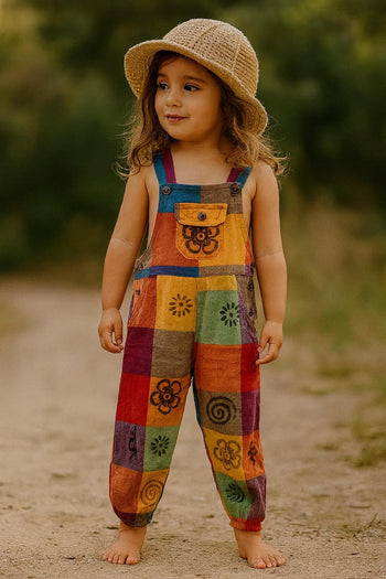 Kiddie Boho Dungarees LA