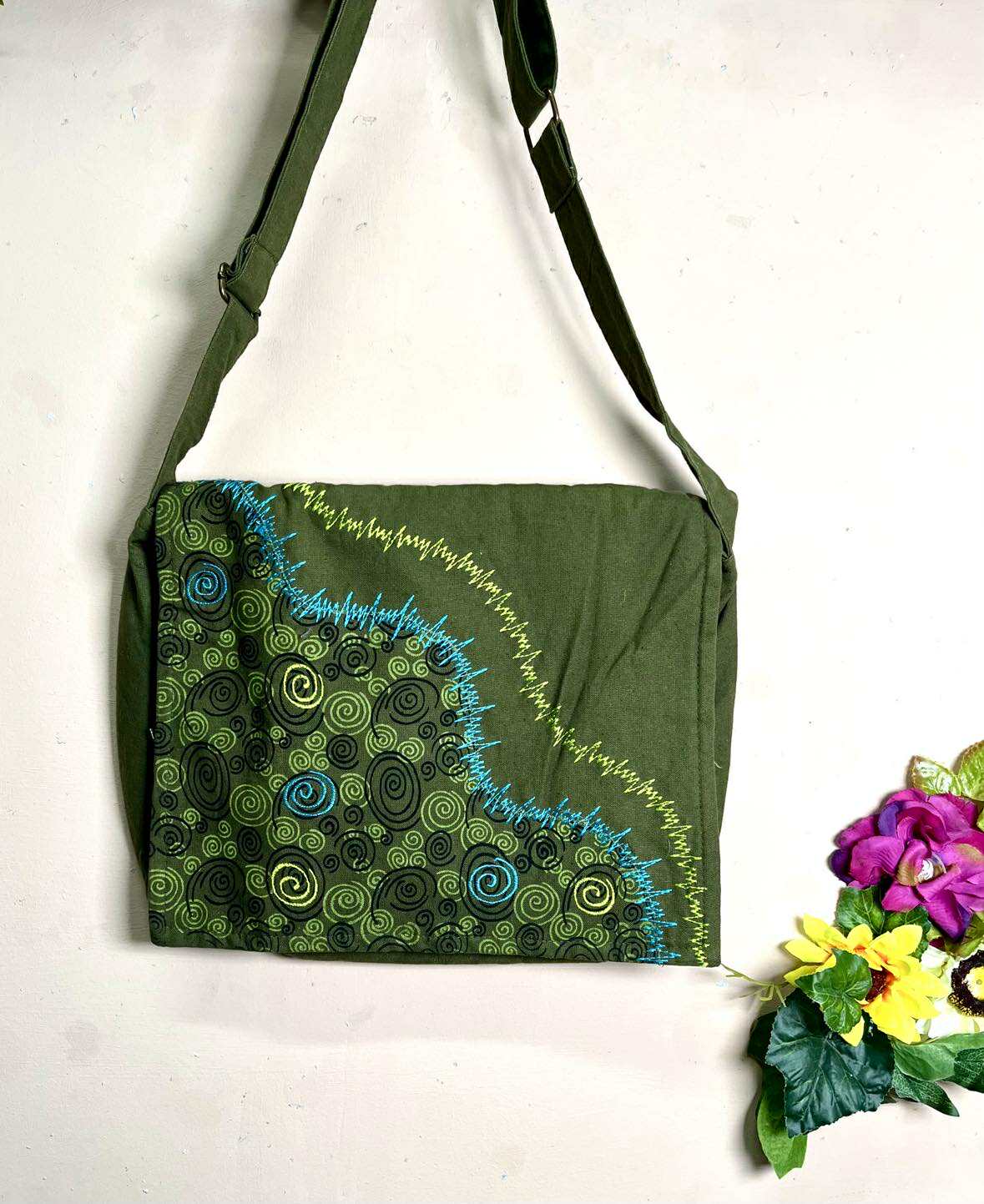 Boho Swirl Satchel