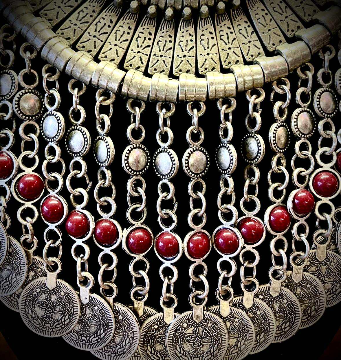 Desert Queen Tribal Statement Necklace
