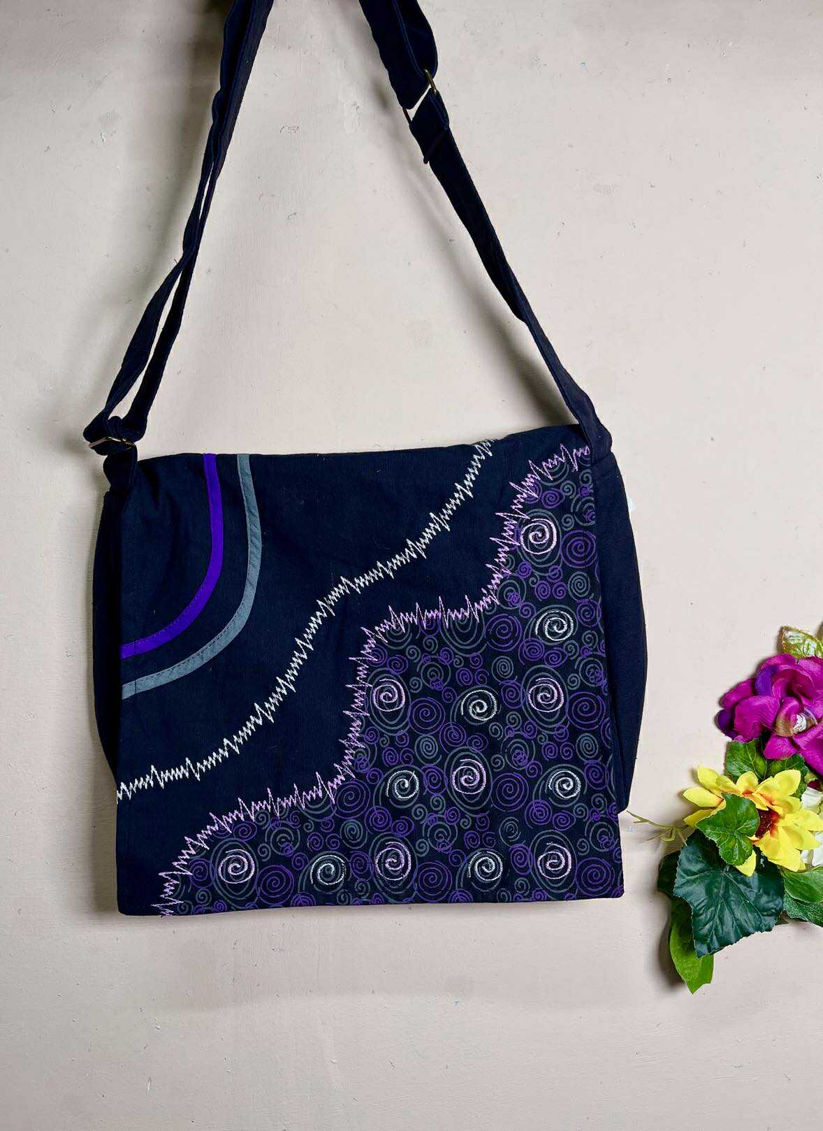 Boho Swirl Satchel