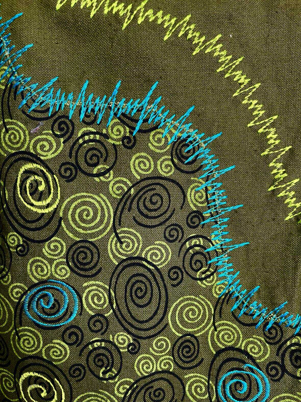 Boho Swirl Satchel