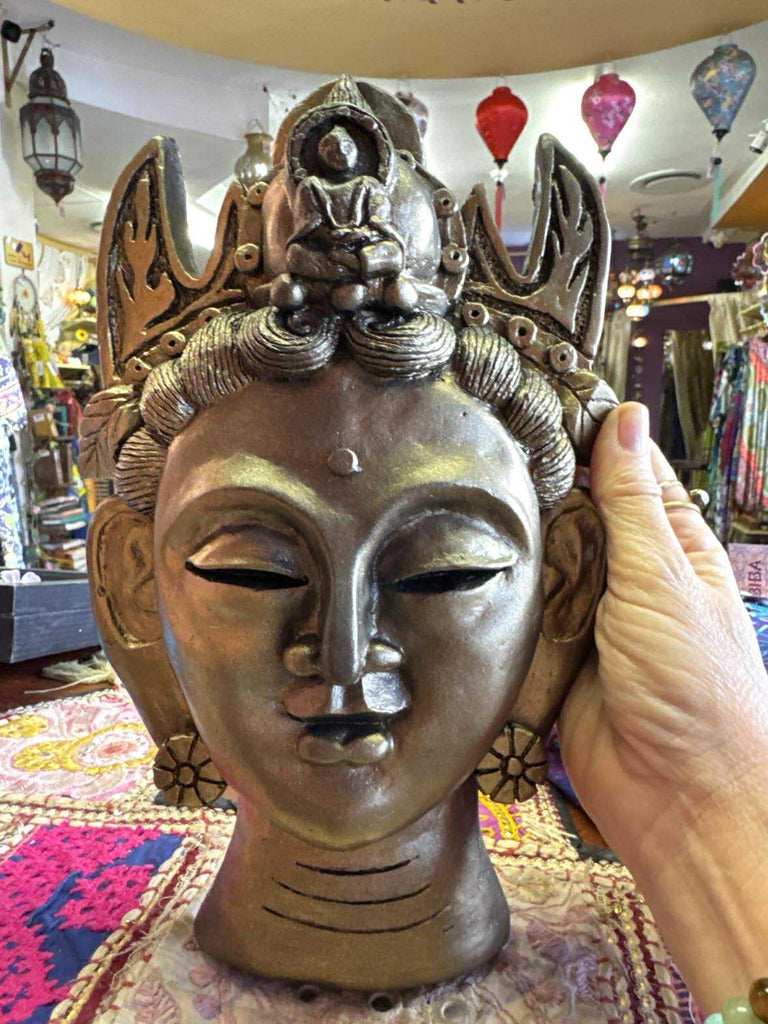 Golden Bodhisattva Wall Hanging