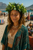 Boho Leaf Halo