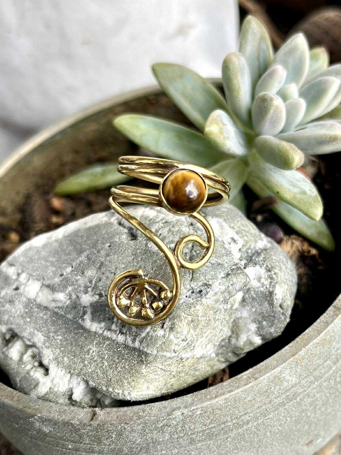 Boho Vine Rings