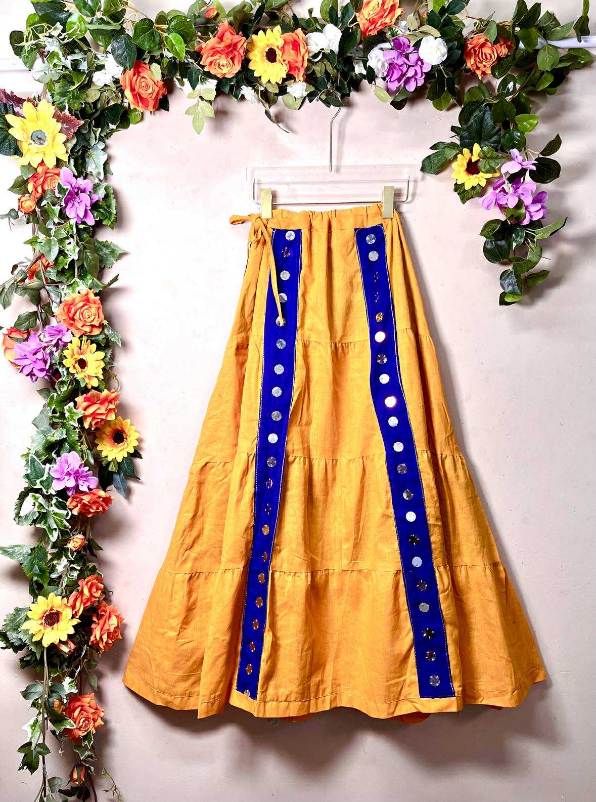 Boho Mirrorwork Two-Piece Set
