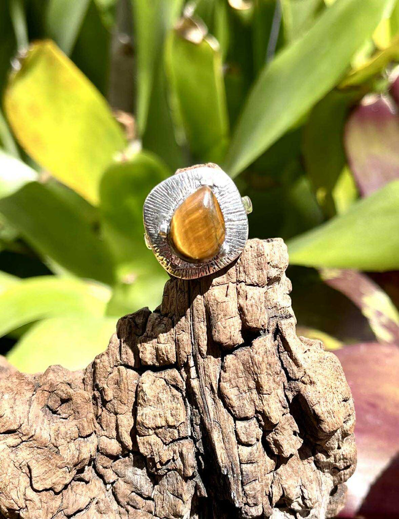 Handcrafted Gemstone Silver Rings