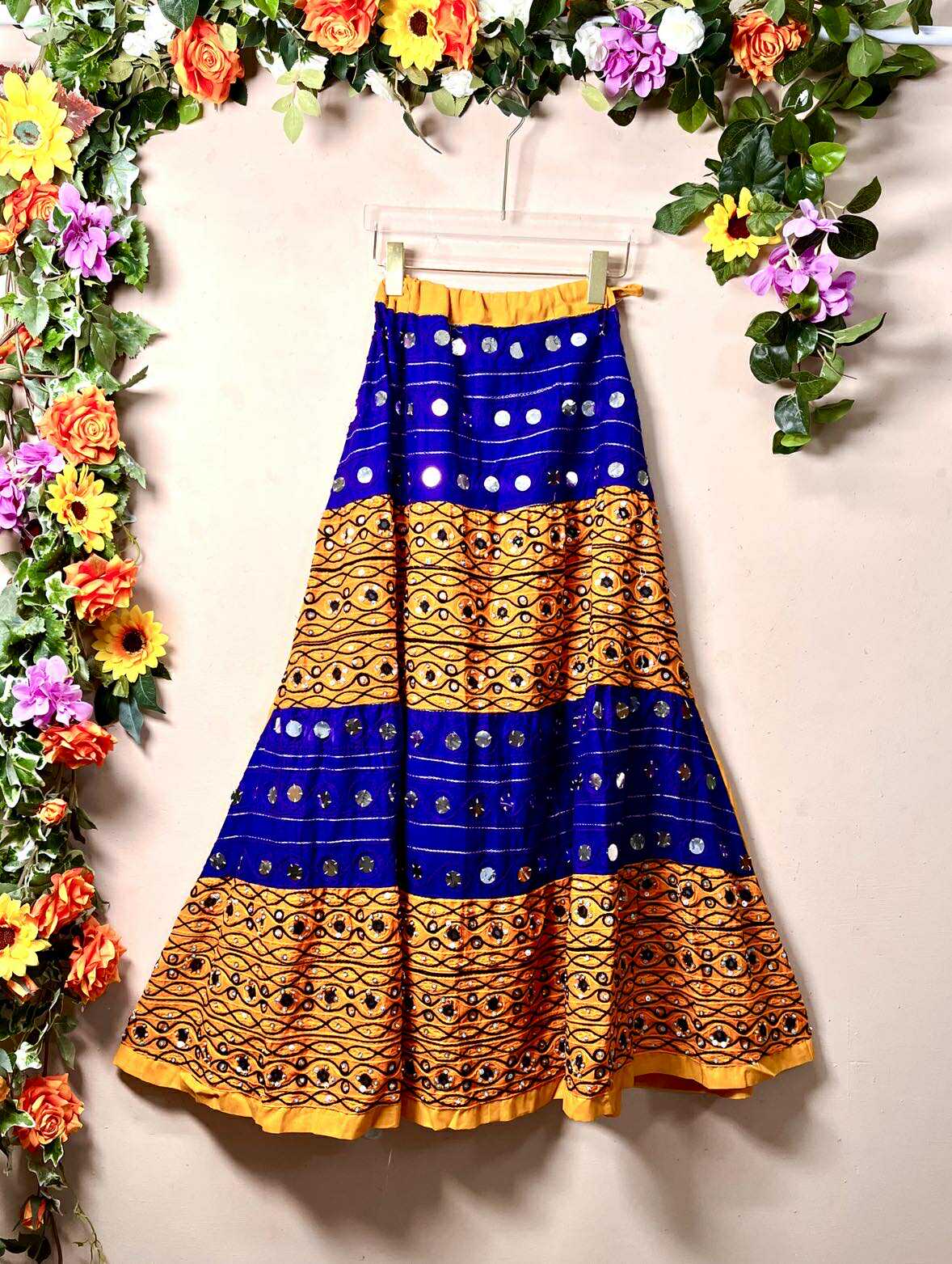 Boho Mirrorwork Two-Piece Set