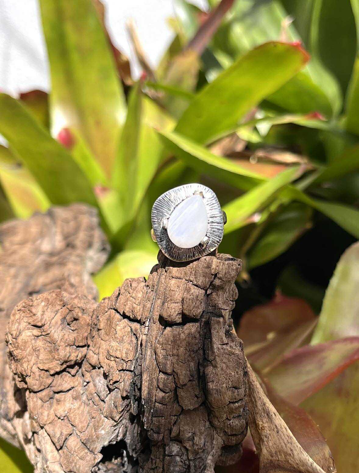 Handcrafted Gemstone Silver Rings