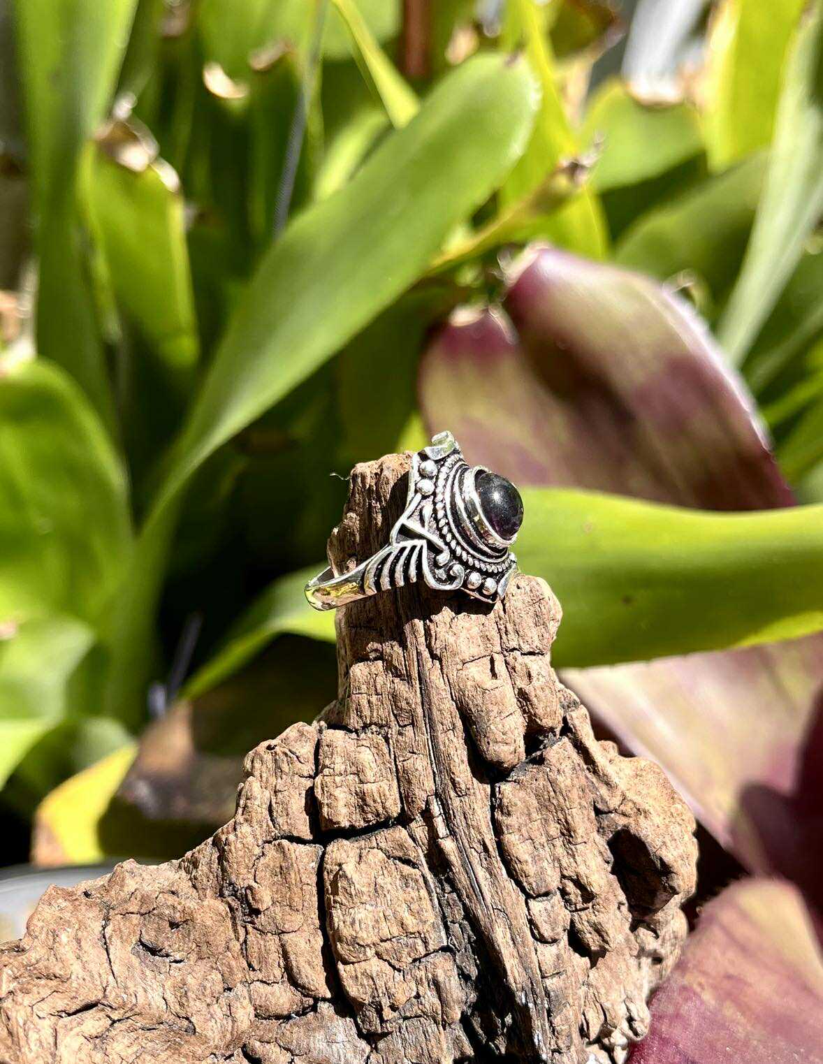 Sacred Warrior Gemstone Rings