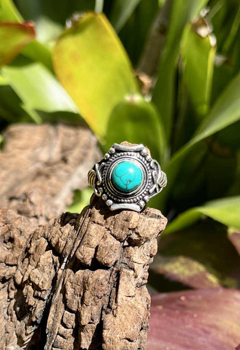 Sacred Warrior Gemstone Rings