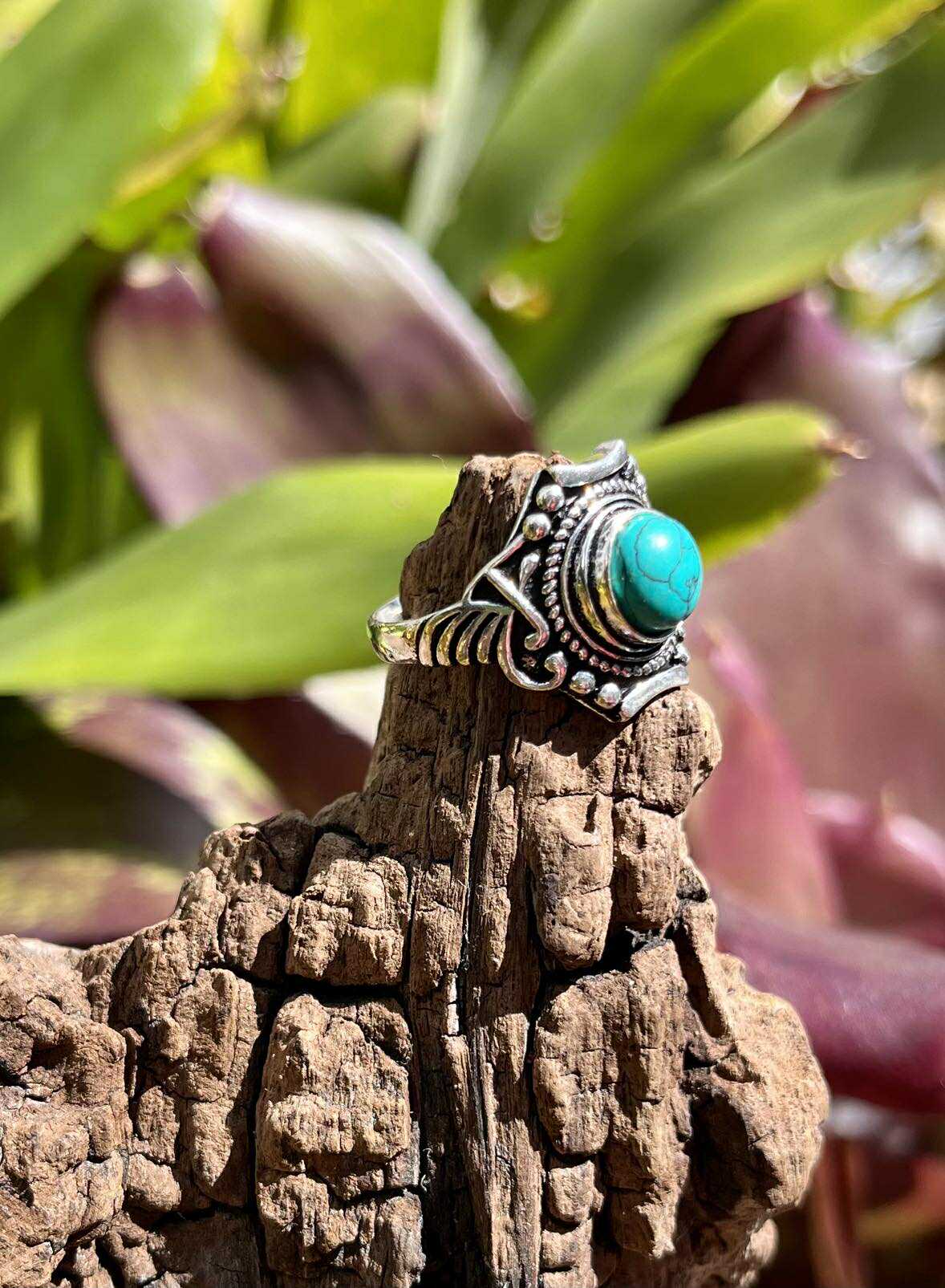 Sacred Warrior Gemstone Rings