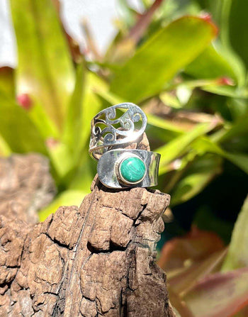 Gemstone Wrap Rings
