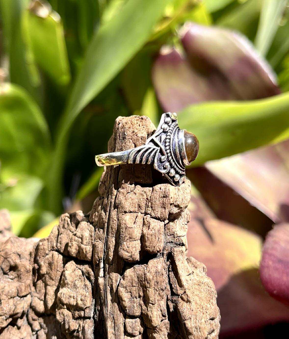 Sacred Warrior Gemstone Rings