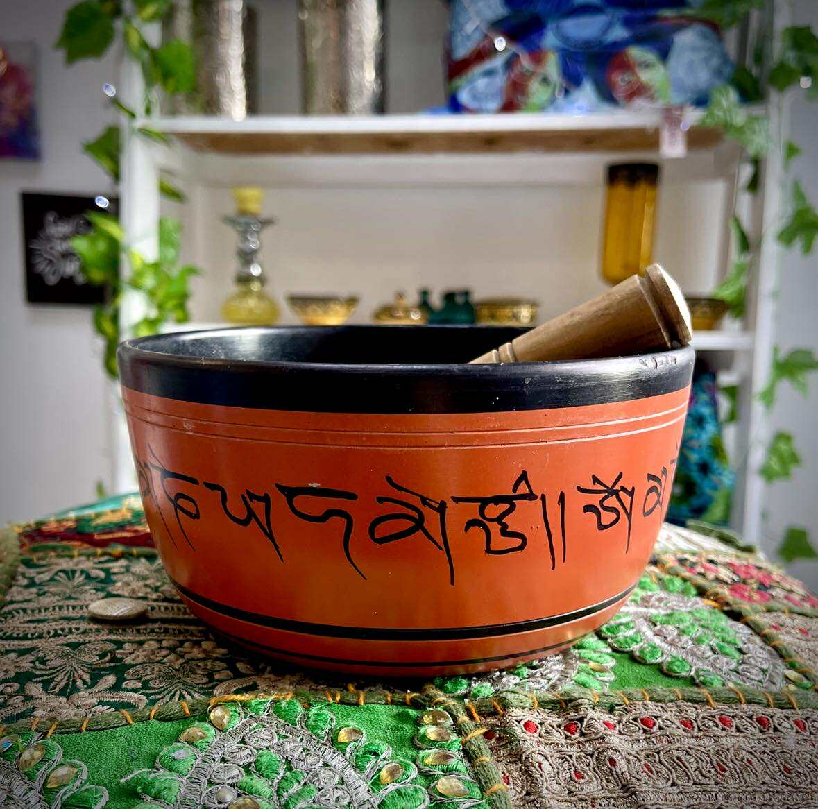 Himalayan Singing Bowl ORANGE