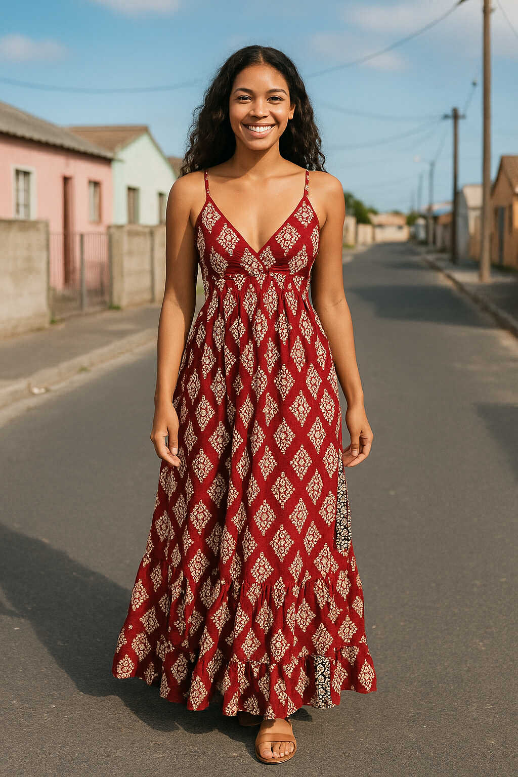 Nomad Cotton Maxi Dress