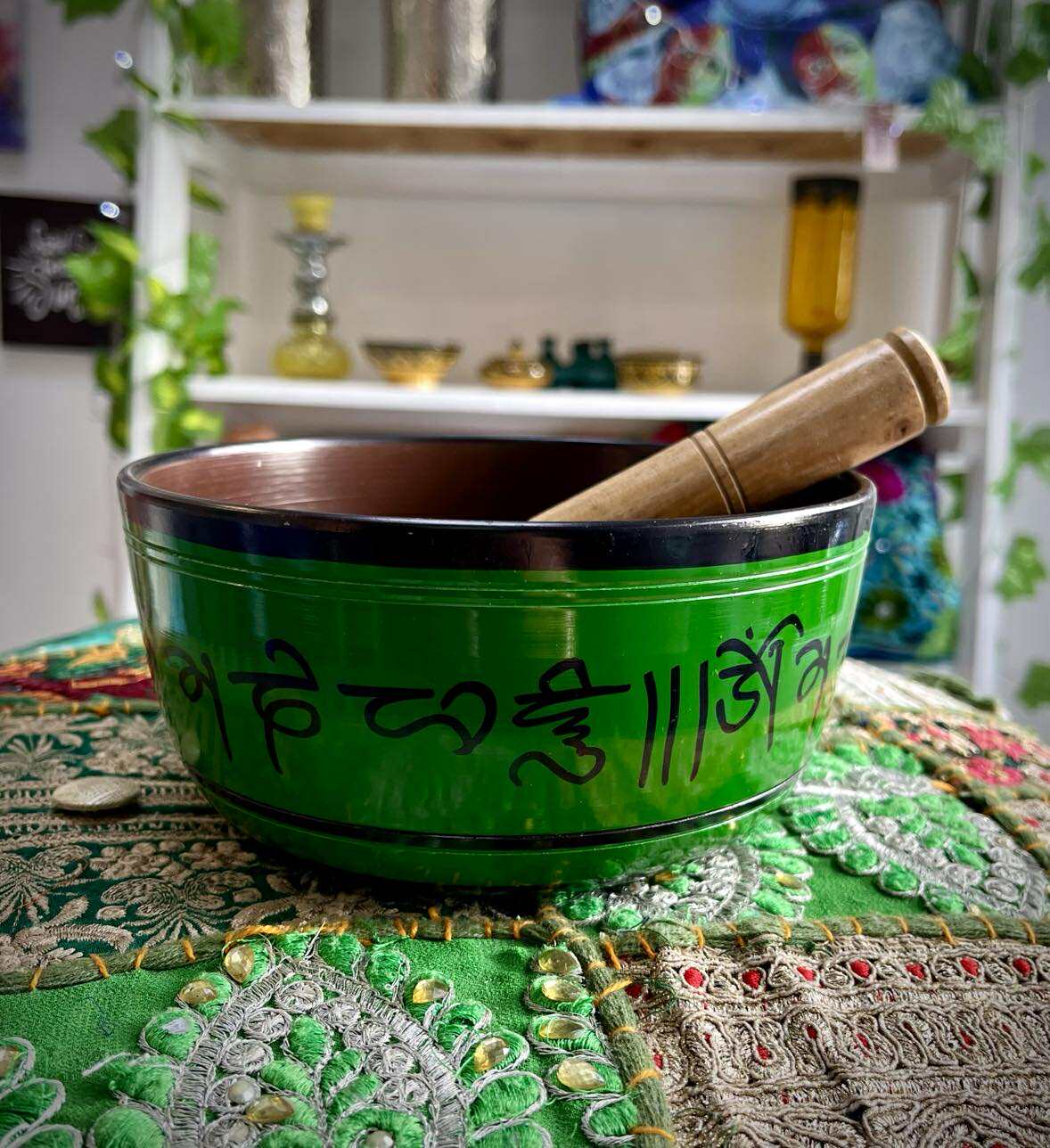 Himalayan Singing Bowl GREEN