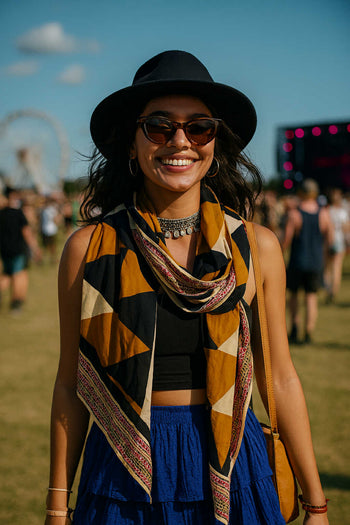 Nomadic Muse Cotton Scarf