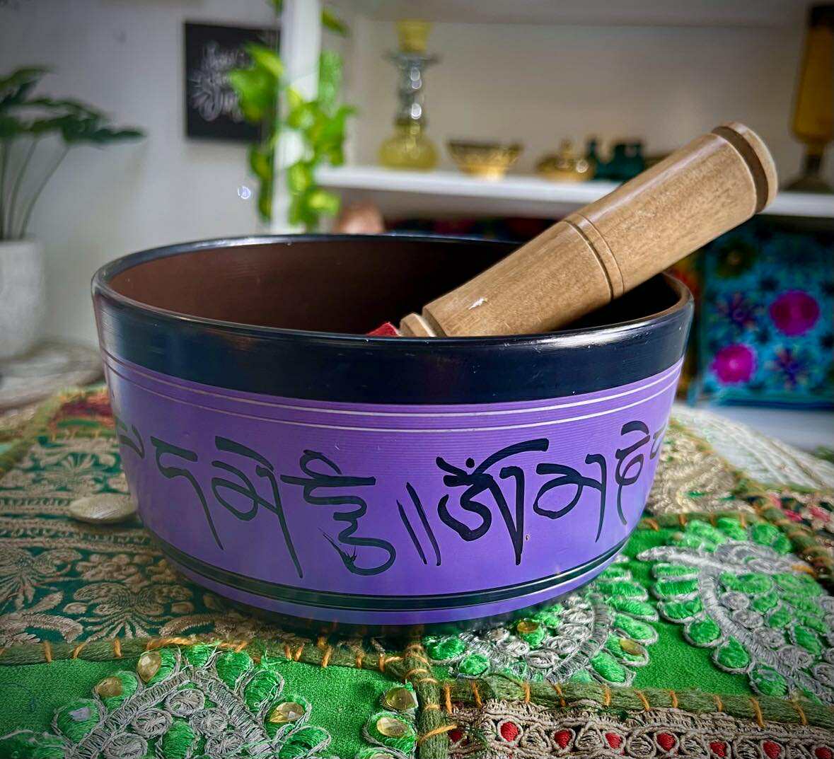 Himalayan Singing Bowl PURPLE
