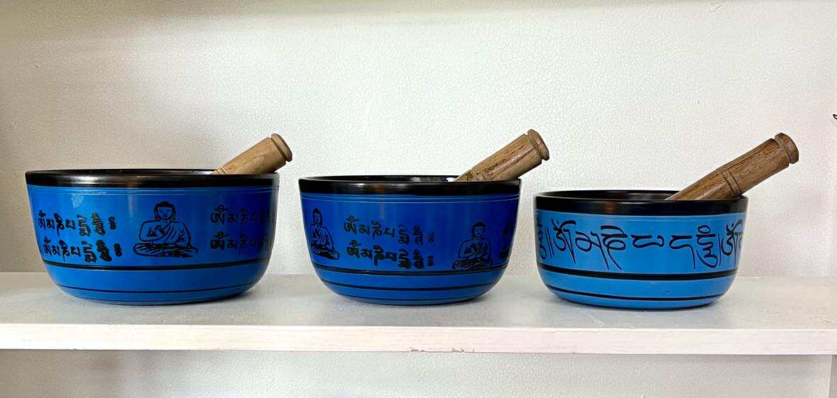 Himalayan Singing Bowl BLUE