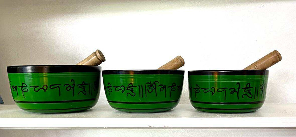Himalayan Singing Bowl GREEN