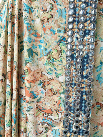 Silk Wanderlust Sleeveless Kimono