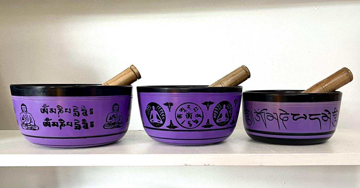 Himalayan Singing Bowl PURPLE