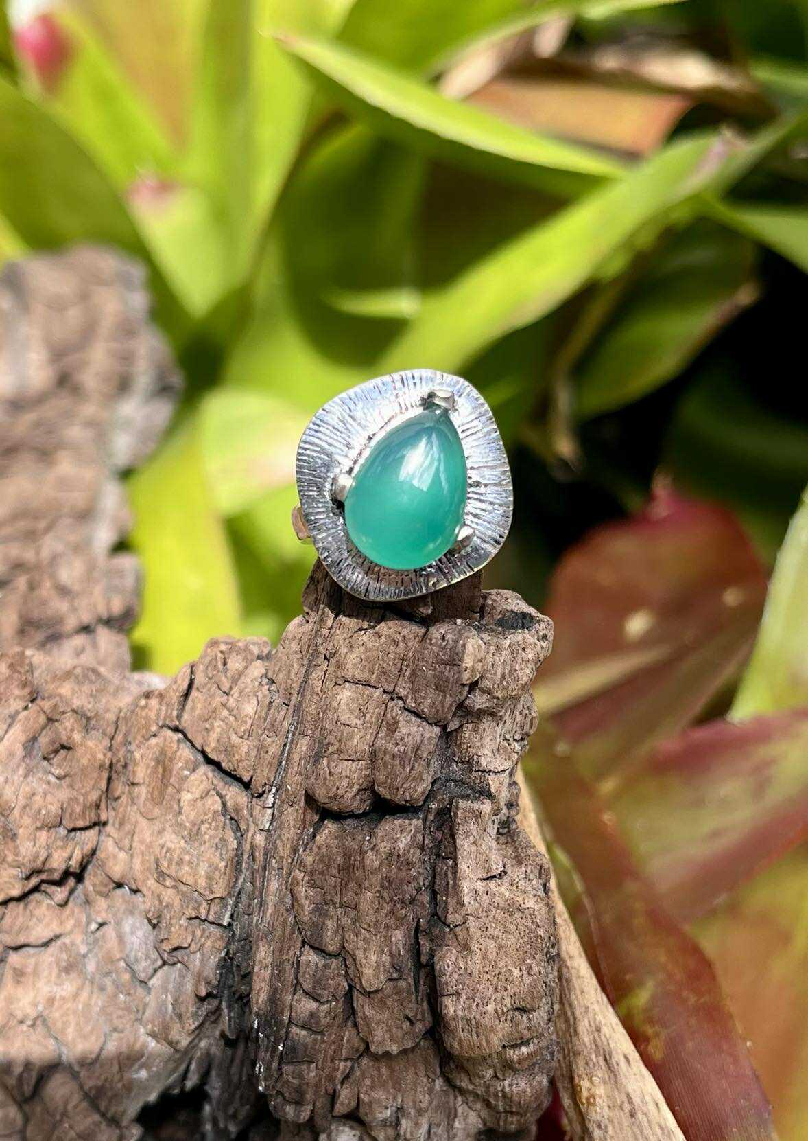 Handcrafted Gemstone Silver Rings