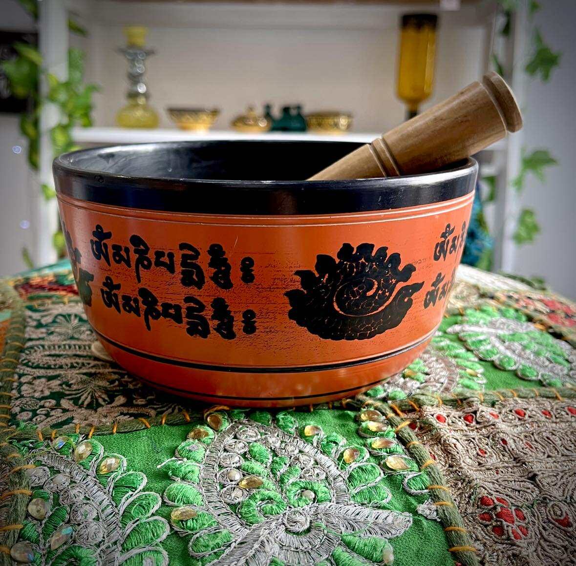 Himalayan Singing Bowl ORANGE