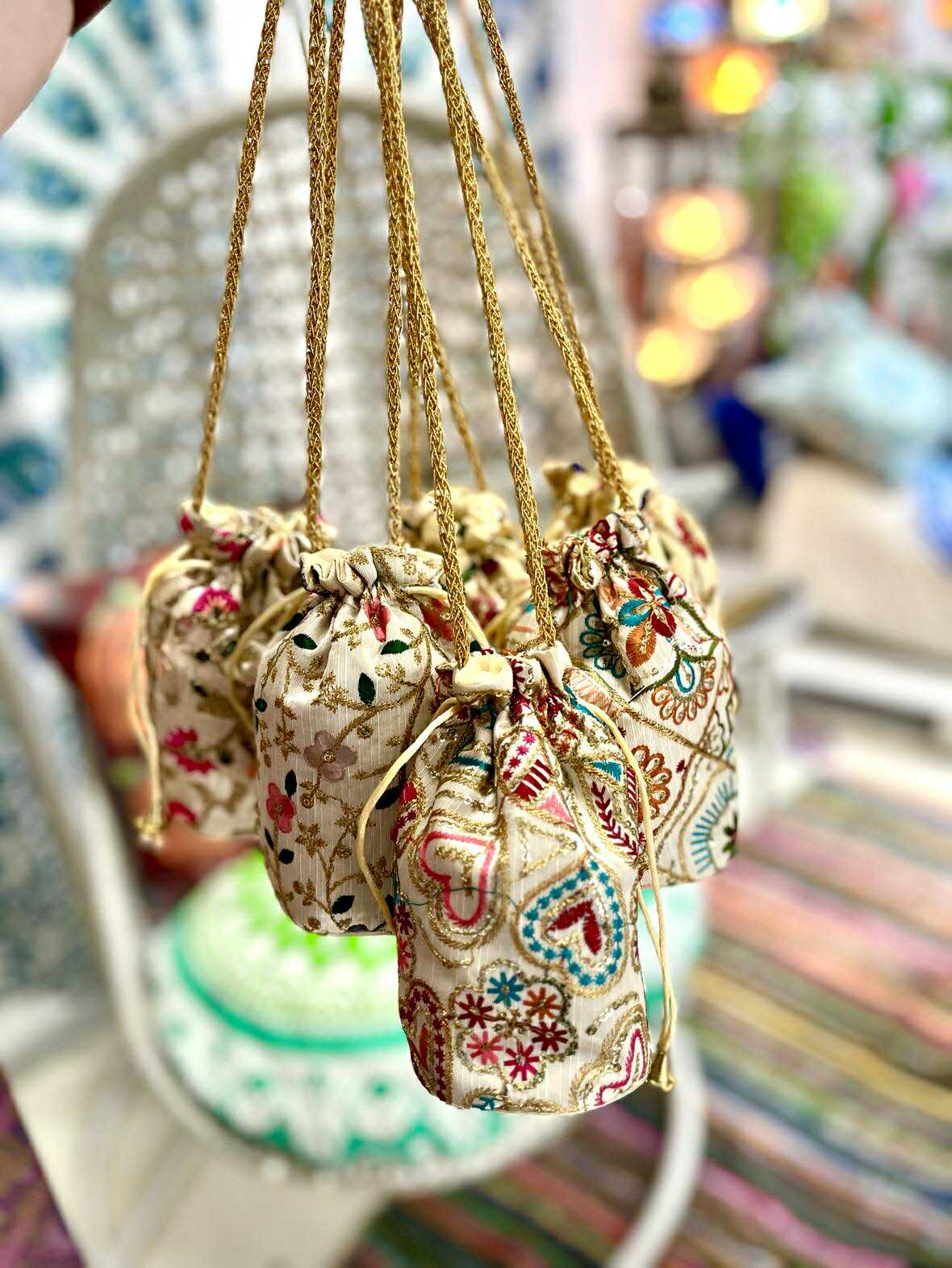 Mini Drawstring Potli Bag