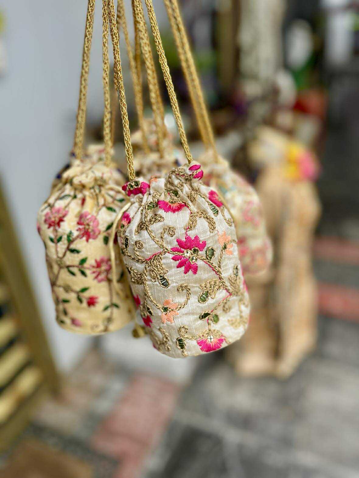 Mini Drawstring Potli Bag