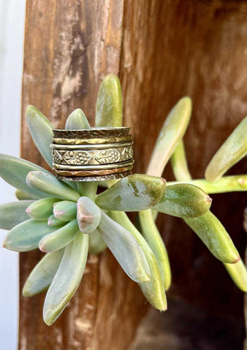 Tibetan  Spinner Ring