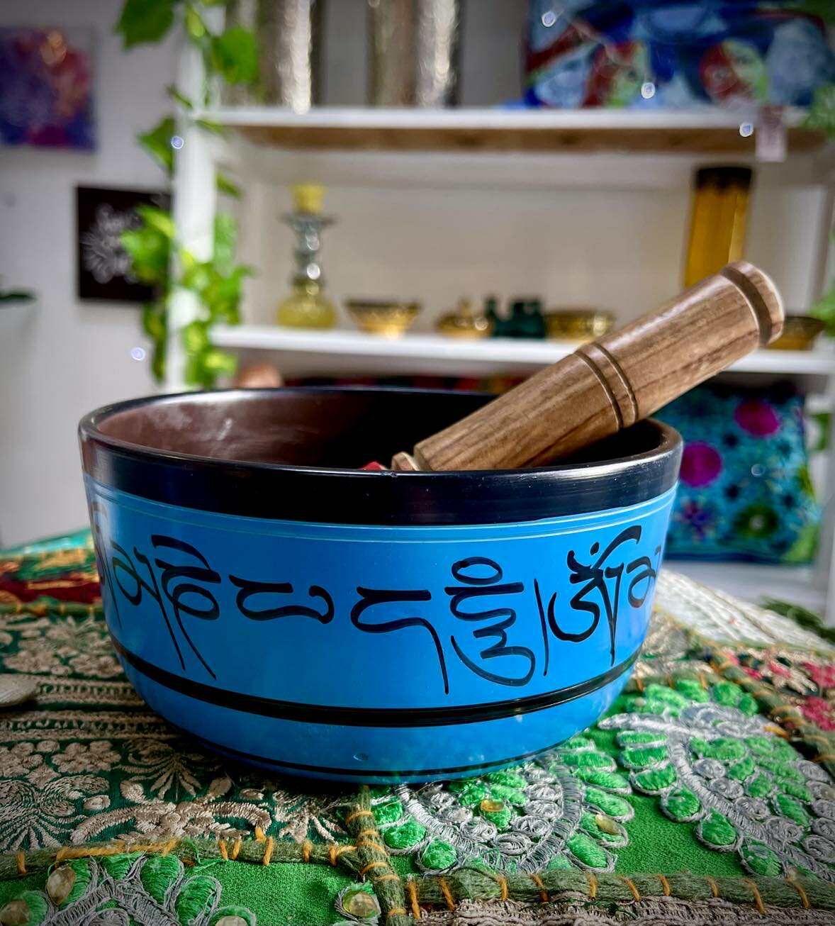 Himalayan Singing Bowl BLUE