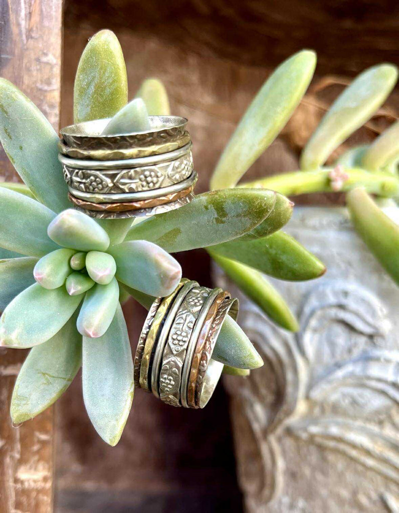 Tibetan  Spinner Ring