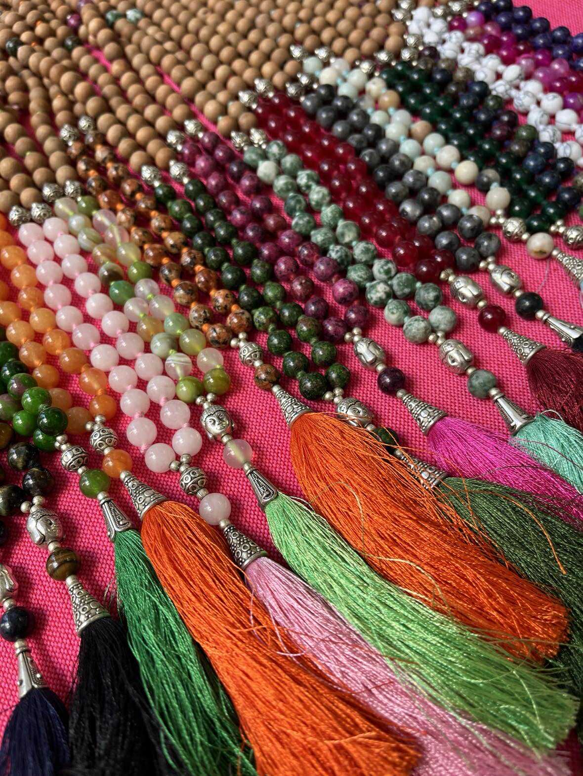 Tulsi Gemstone Mala Beads
