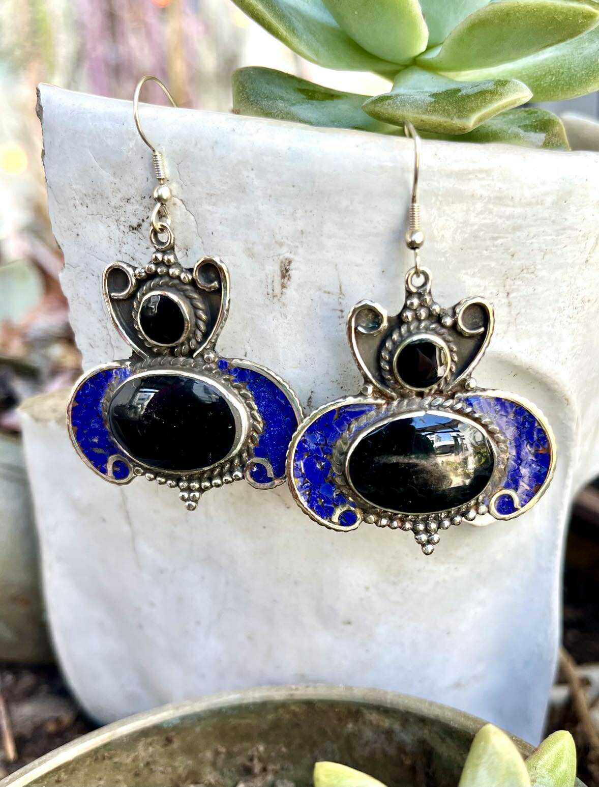 Mosaic Gem Earings