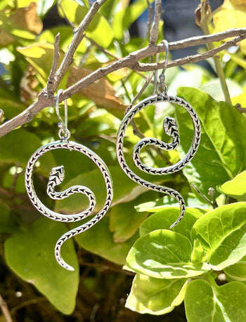 Serpent Spiral Earings