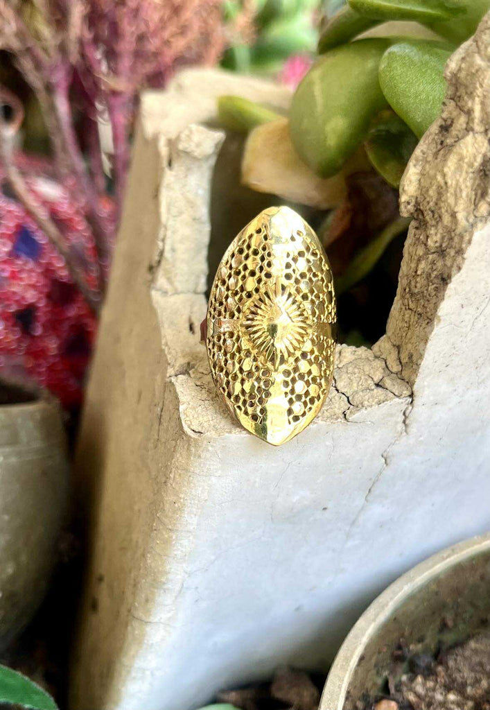 Sunburst Nomad Ring