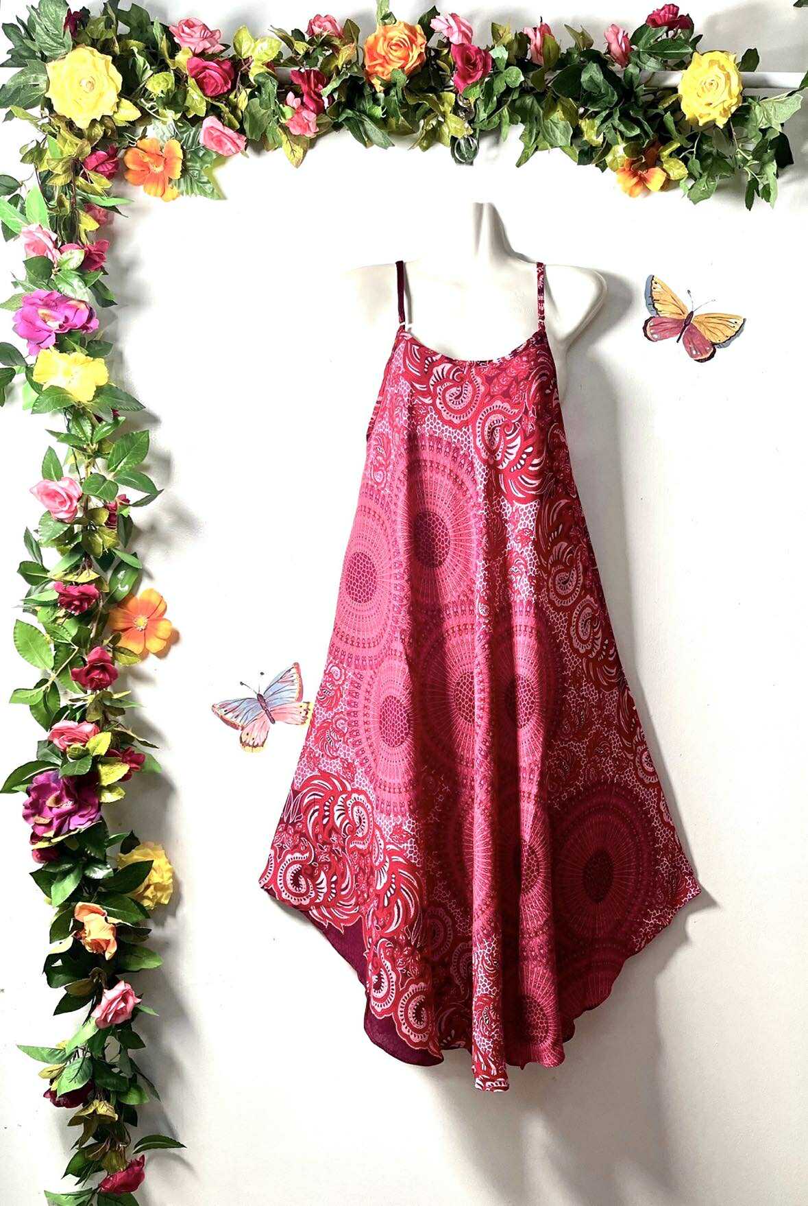 Thai Mandala Swing Dress
