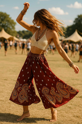 Thai Boho Palazzo Pants