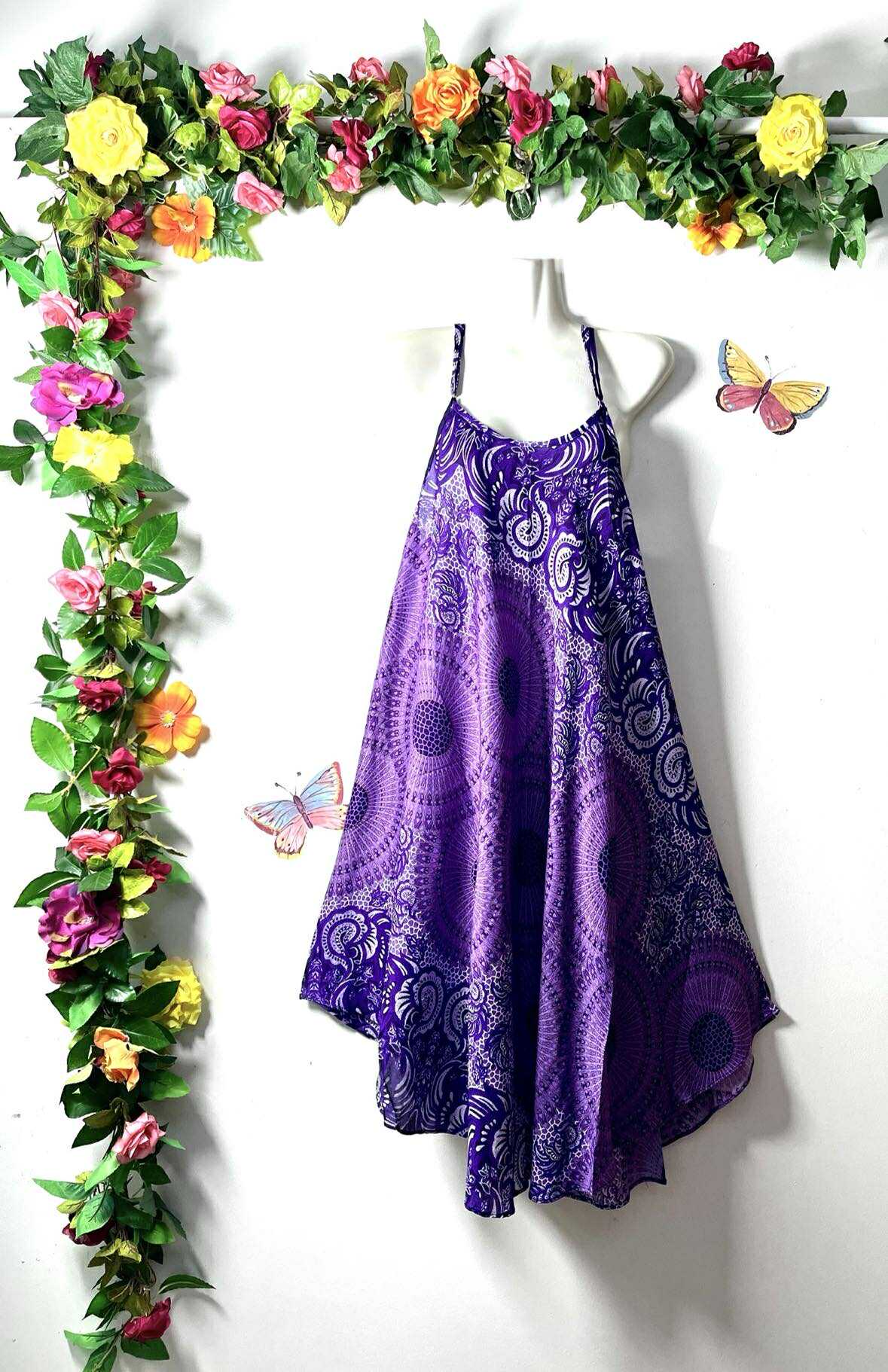 Thai Mandala Swing Dress